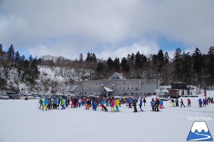 中山峠スキー場 2016-2017スキースノーボードシーズン開幕！天然雪で初滑り♪